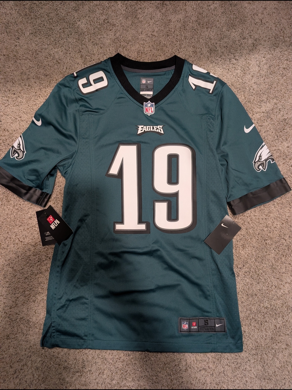 Nike Philadelphia Eagles #19 Football Jersey Teal